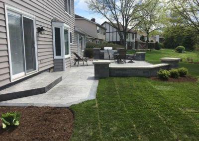 New Paver Patio Project 2017